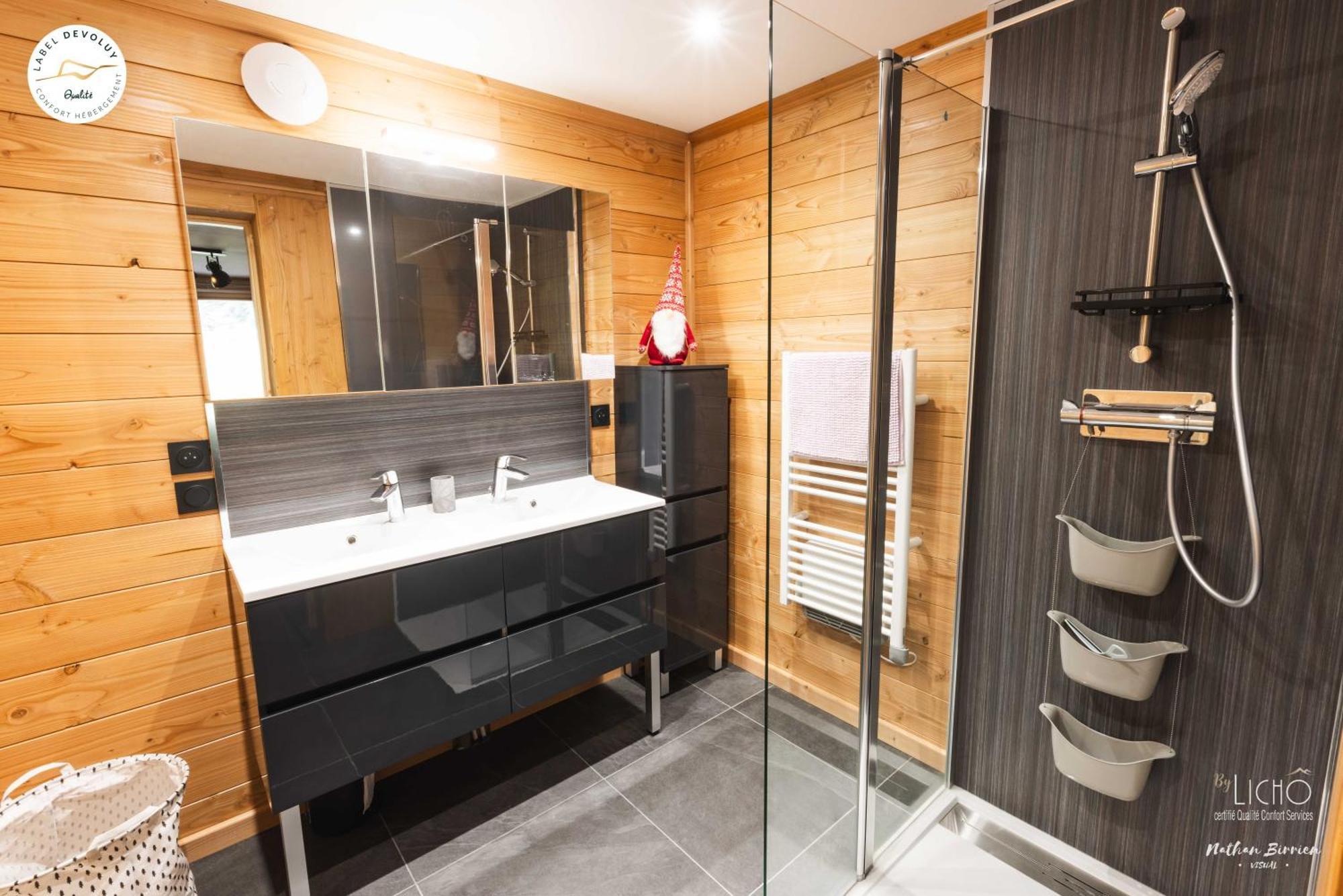 Appartement Lumineux Neuf Dans Bas De Chalet Le Douglas La Joue du Loup Zewnętrze zdjęcie