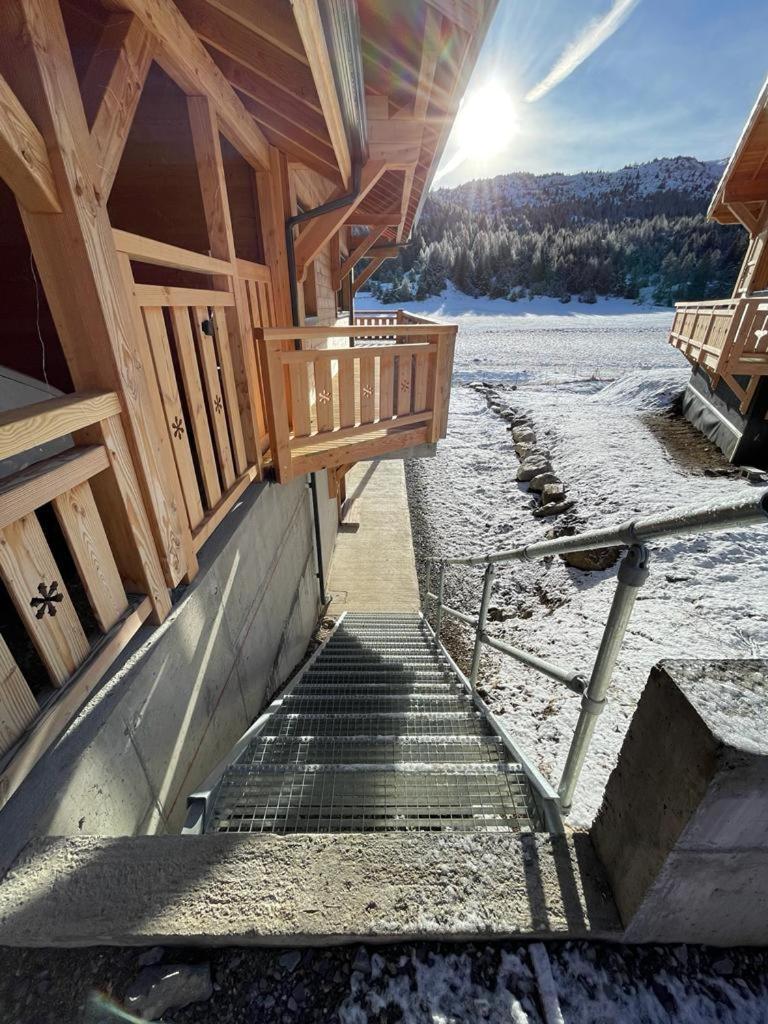 Appartement Lumineux Neuf Dans Bas De Chalet Le Douglas La Joue du Loup Zewnętrze zdjęcie