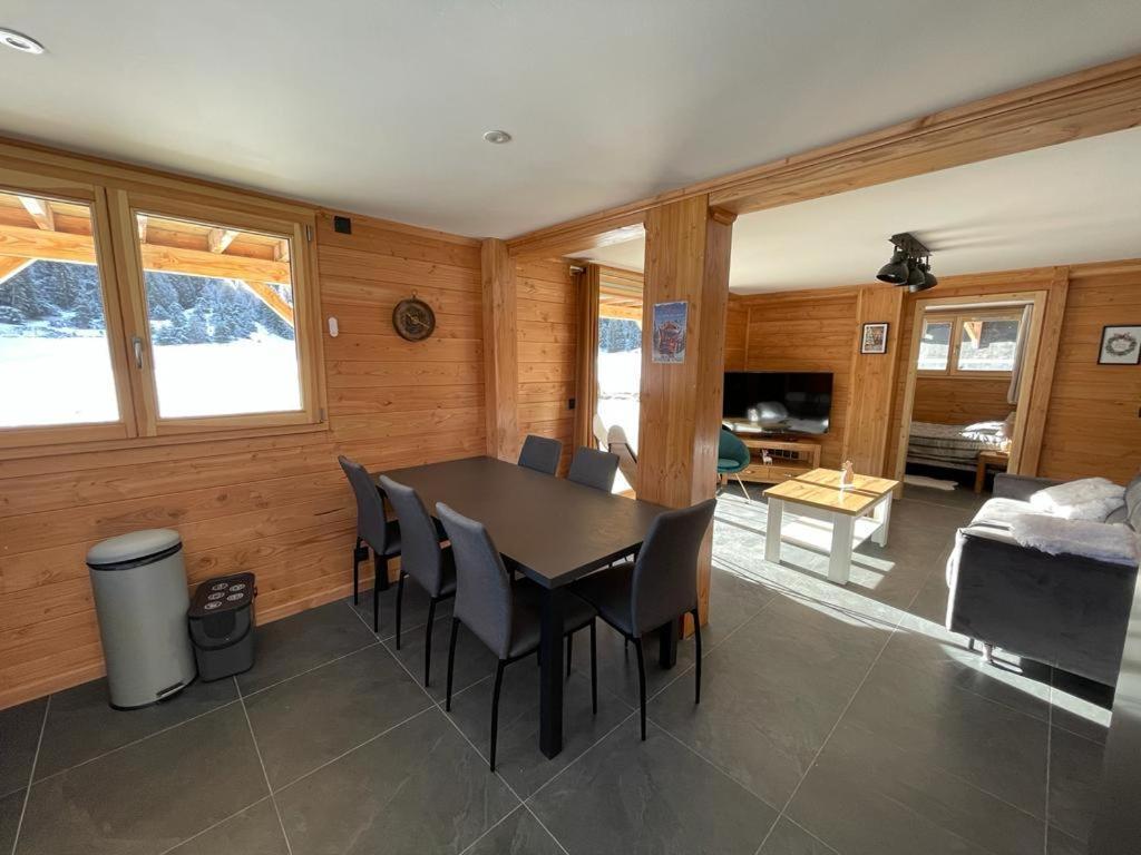 Appartement Lumineux Neuf Dans Bas De Chalet Le Douglas La Joue du Loup Zewnętrze zdjęcie