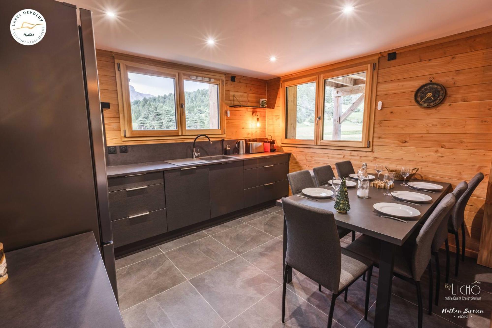 Appartement Lumineux Neuf Dans Bas De Chalet Le Douglas La Joue du Loup Zewnętrze zdjęcie